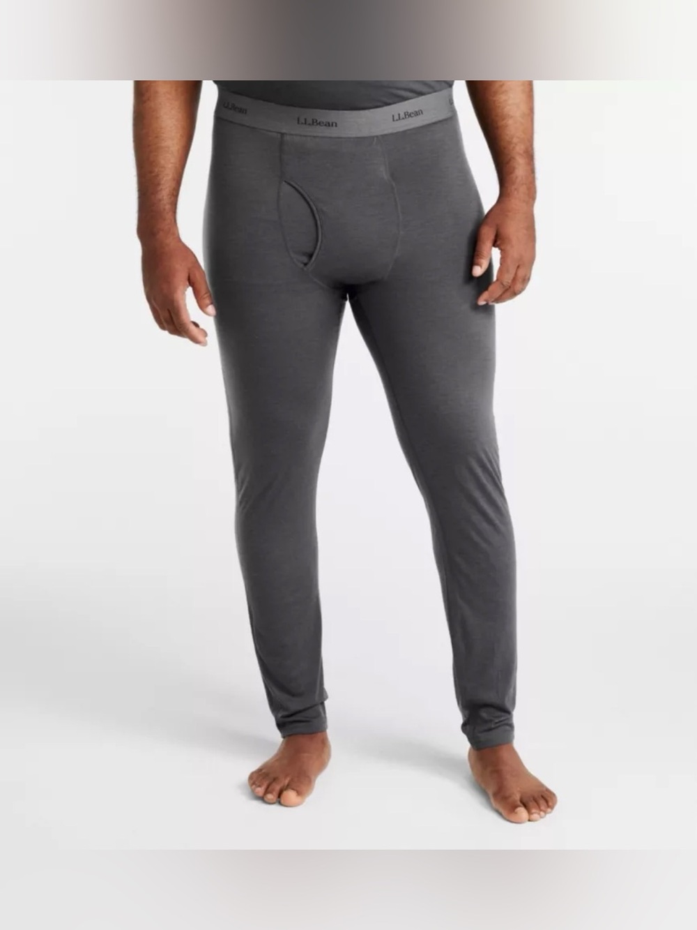 L.L. Bean Men’s 100% merino wool lightweight baselayer leggings size XL regular